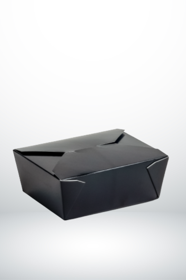 Black Takeaway Container Size#1