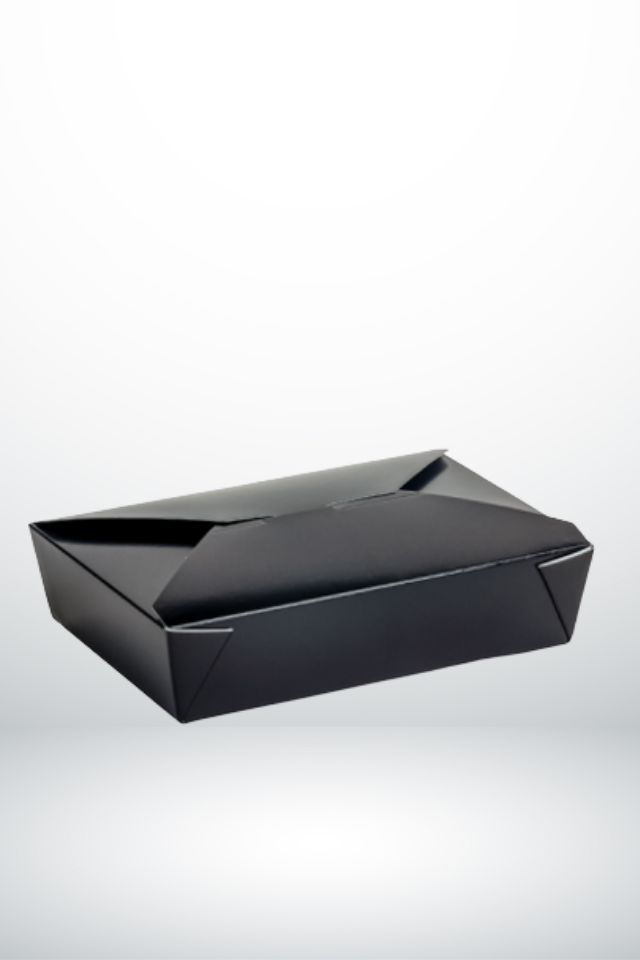 Black Takeaway Container Size#2