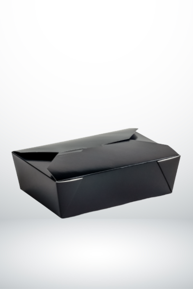 Black Takeaway Container Size#3