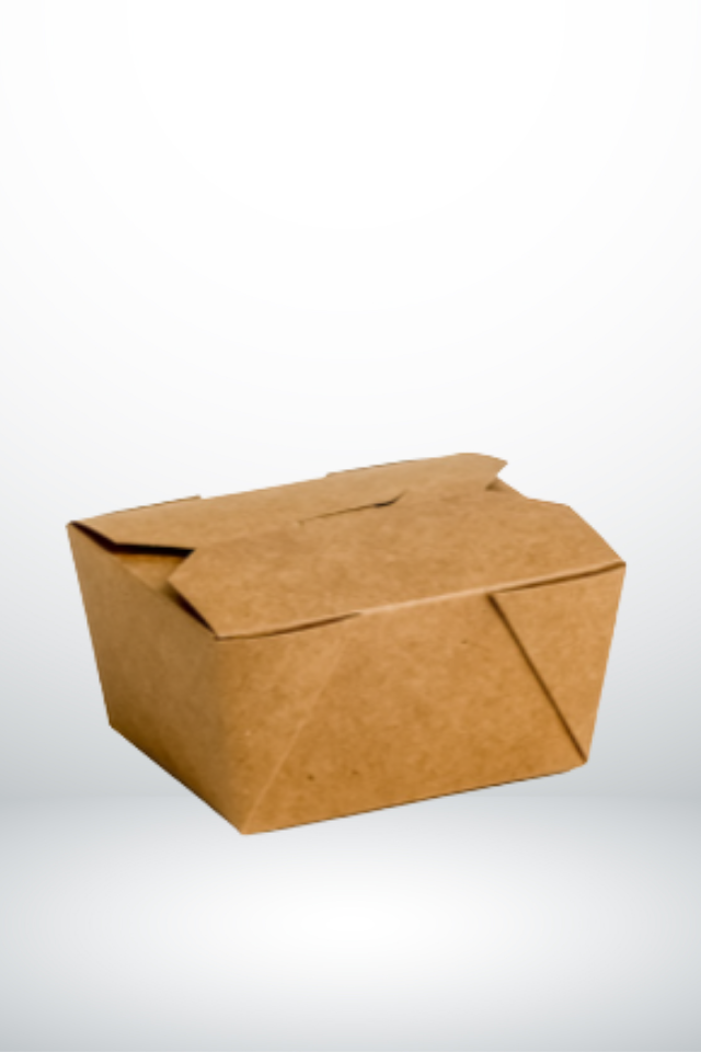Kraft Takeaway Container Size#1