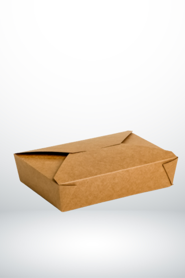 Kraft Takeaway Container Size#2