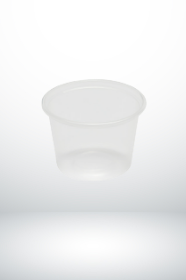 Sauce Cup 100cc. ⌀71mm., PP, Transparent